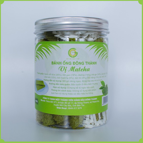 Bánh ống matcha